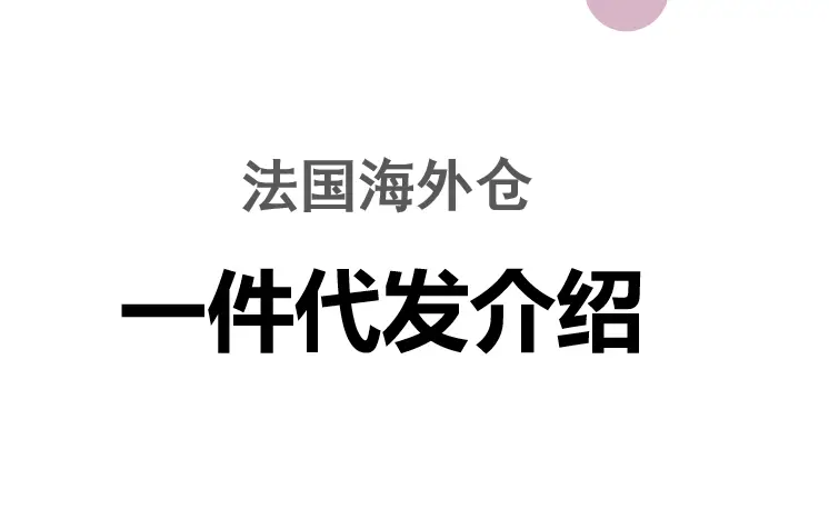 法国海外仓